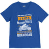 Motorcycles Granddad V-Neck Tee