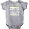 im a proud son in law Baby Bodysuit