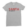 santa i'm a big fun Ladies Fitted T-Shirt