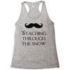 staching through the snow Racerback Tank