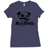 angry panda Ladies Fitted T-Shirt