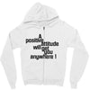 POSITIVE Zipper Hoodie