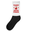 Reading Is My Superpower Socks