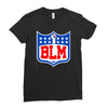 blm! take a knee Ladies Fitted T-Shirt