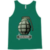 hand grenade military army Tank Top