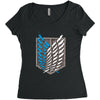 survey corps Women's Triblend Scoop T-shirt
