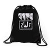 zaibatsu wrestling federation 4 life Drawstring Bags