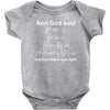 Maxwell EMR...And God Said Baby Bodysuit