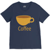 coffee (4) V-Neck Tee