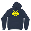 uomo 4 space invaders anni80 vintage videogames Unisex Hoodie