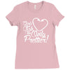 girls fish too only prettier Ladies Fitted T-Shirt