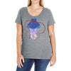 red string of fate Ladies Curvy T-Shirt