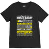Legends Are Born In August V-Neck Tee