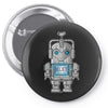 wind up cyberman Pin-back button
