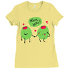 olive you Ladies Fitted T-Shirt