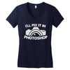 photography Women's V-Neck T-Shirt