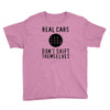 real cars don't shift themselves Youth Tee