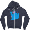 b is for blood sugar Zipper Hoodie