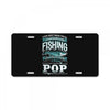 fishing pop License Plate