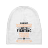 I am Not Super Woman But I'm Fighting Uterine Cancer So Close Enough Baby Beanies