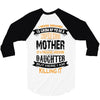 Super Cool Mother Of A Freaking Awesome Granddaughter 3/4 Sleeve Shirt
