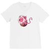 lion in a box V-Neck Tee