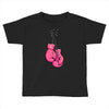 boxing gloves breast cancer Toddler T-shirt