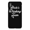 bride's drinking team diamond ring bachelorette iPhoneX Case