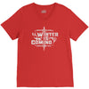 winter is coming V-Neck Tee