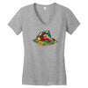 rubik's cube Women's V-Neck T-Shirt