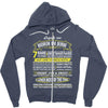 Legends Are Born In June Zipper Hoodie