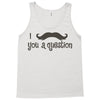 mustache Tank Top