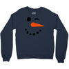 snowman face Crewneck Sweatshirt