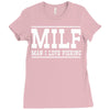 milf Ladies Fitted T-Shirt