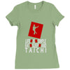 life is simple eat sleep and tai chi Ladies Fitted T-Shirt