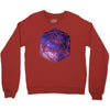 d20 galaxy Crewneck Sweatshirt