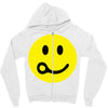 skydiving face Zipper Hoodie