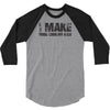 i make good looking kids 3/4 Sleeve Shirt