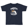 pawsitive catitude Toddler T-shirt