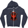 deadpool minion Zipper Hoodie