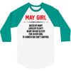 May Girl Hated By Many 3/4 Sleeve Shirt