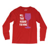 husband for wine Long Sleeve Shirts