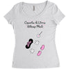 Creating a Little Disney Magic Pink Glitter Women's Triblend Scoop T-shirt