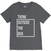 think outside the box V-Neck Tee