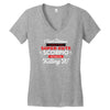 i never dreamed i'd grow up to be a super cute scorpio but here i am k Women's V-Neck T-Shirt