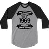 Premium Vintage 1969 3/4 Sleeve Shirt