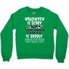 halloween is scary but carcinoid cancer is deadly spread the word help Crewneck Sweatshirt