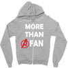 Avengers More Than A Fan Zipper Hoodie
