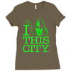 i heart this city Ladies Fitted T-Shirt