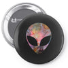 Psychic Alien Galaxy Pin-back button
